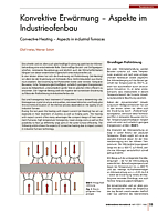 Konvektive Erwärmung - Aspekte im Industrieofenbau