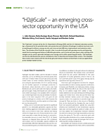 “H2@Scale” – an emerging cross-sector opportunity in the USA