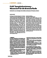 FLOX® Dampfreformierung - Wasserstoff für die Brennstoffzelle