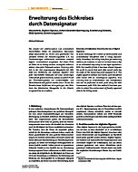 Erweiterung des Eichkreises durch Datensignatur