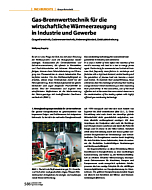 Gas-Brennwerttechnik für die wirtschaftliche Wärmeerzeugung in Industrie und Gewerbe