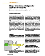 Biogas-Einspeisung in Erdgasnetze aus Netzbetreibersicht