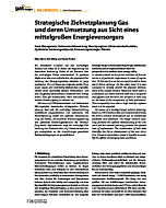 Strategische Zielnetzplanung Gas und deren Umsetzung aus Sicht eines mittelgroßen Energieversorgers