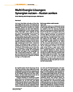 Multi-Energie-Lösungen: Synergien nutzen - Kosten senken