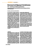 Brennwertverfolgung in Verteilnetzen