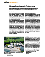 Biogaseinspeisung in Erdgasnetze