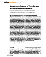 Brennwertverfolgung in Verteilnetzen