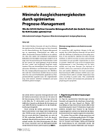 Minimale Ausgleichsenergiekosten durch optimiertes Prognose-Management
