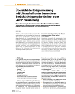 Übersicht der Erdgasmessung mit Ultraschall unter besonderer Berücksichtigung der Online- oder "Live"-Validierung