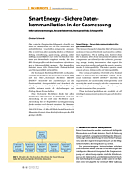 Smart Energy - Sichere Datenkommunikation in der Gasmessung