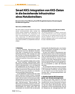 Smart KKS: Integration von KKS-Daten in die bestehende Infrastruktur eines Netzbetreibers