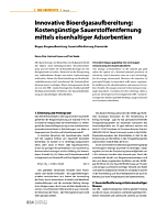 Innovative Bioerdgasaufbereitung: Kostengünstige Sauerstoffentfernung mittels eisenhaltiger Adsorbentien