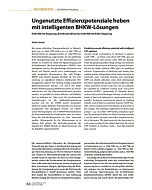 Ungenutzte Effizienzpotenziale heben mit intelligenten BHKW-Lösungen
