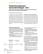 Temperaturregelung in Gasvorwärmanlagen – Teil 1