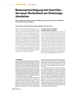 Brennwertverfolgung mit SmartSim – ein neuer Rechenkern zur Strömungssimulation