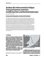 Ausbau des Interconnector-Erdgas-Transportsystems zwischen Großbritannien und Kontinentaleuropa