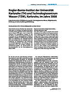 Engler-Bunte-Institut der Universität Karlsruhe (TH) und Technologiezentrum Wasser (TZW), Karlsruhe, im Jahre 2008