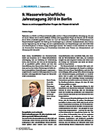 9. Wasserwirtschaftliche Jahrestagung 2010 in Berlin