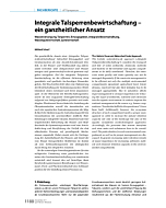 Integrale Talsperrenbewirtschaftung - ein ganzheitlicher Ansatz