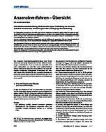 Anaerobverfahren - Übersicht