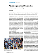 Abwassergerechtes Wirtschaften