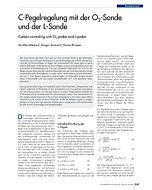 C-Pegelregelung mit der O2-Sonde und der L-Sonde