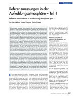 Referenzmessungen in der Aufkohlungsatmosphäre - Teil 1