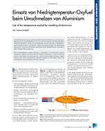Einsatz von Niedrigtemperatur-Oxyfuel beim Umschmelzen von Aluminium