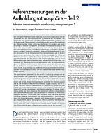 Referenzmessungen in der Aufkohlungsatmosphäre - Teil 2