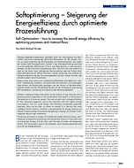Softoptimierung - Steigerung der Energieeffizienz durch optimierte Prozessführung