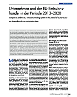 Unternehmen und der EU-Emissionshandel in der Periode 2013-2020