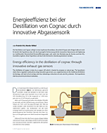 Energieeffizienz bei der Destillation von Cognac durch innovative Abgassensorik