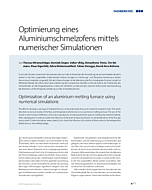 Optimierung eines Aluminiumschmelzofens mittels numerischer Simulationen