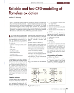 Reliable and fast CFD-modelling of flameless oxidation
