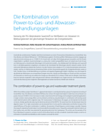 Die Kombination von Power-to-Gas- und Abwasserbehandlungsanlagen