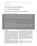 KI-basierte Identifikation von Steckverbindern