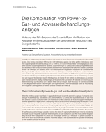 Die Kombination von Power-to-Gas- und Abwasserbehandlungs-Anlagen