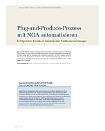 Plug-and-Produce-Prozess mit NOA automatisieren