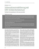 Informationsmodellierung mit OPC Unified Architecture