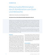 Mikroschadstoffelimination durch Kombination von Ozon und Aktivkohle