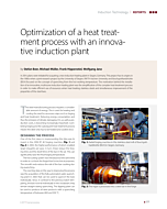 Optimization of a heat treatment process with an innovative induction plant