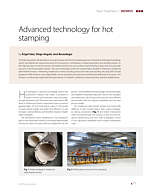 Advanced technology for hot stamping