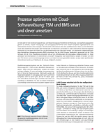 Prozesse optimieren mit Cloud- Softwarelösung: TSM und BMS smart und clever umsetzen