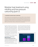 Modular heat treatment using nitriding and low-pressure carburising (part 3)