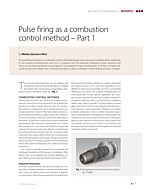 Pulse firing as a combustion control method – Part 1