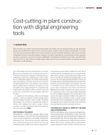 Cost-cutting in plant construction with digital engineering tools