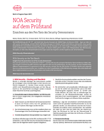 NOA Security auf dem Prüfstand