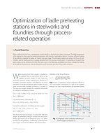Optimization of ladle preheating stations in steelworks and foundries through process-­related operation