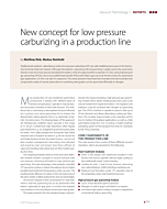 New concept for low pressure carburizing in a production line