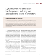 Dynamic training simulators for the process industry: An application to waste incinerators